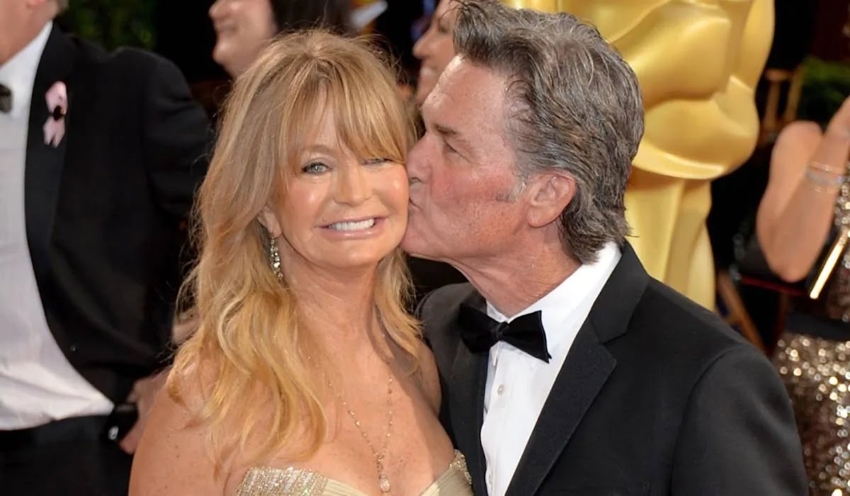 Goldie Hawn and Kurt Russell