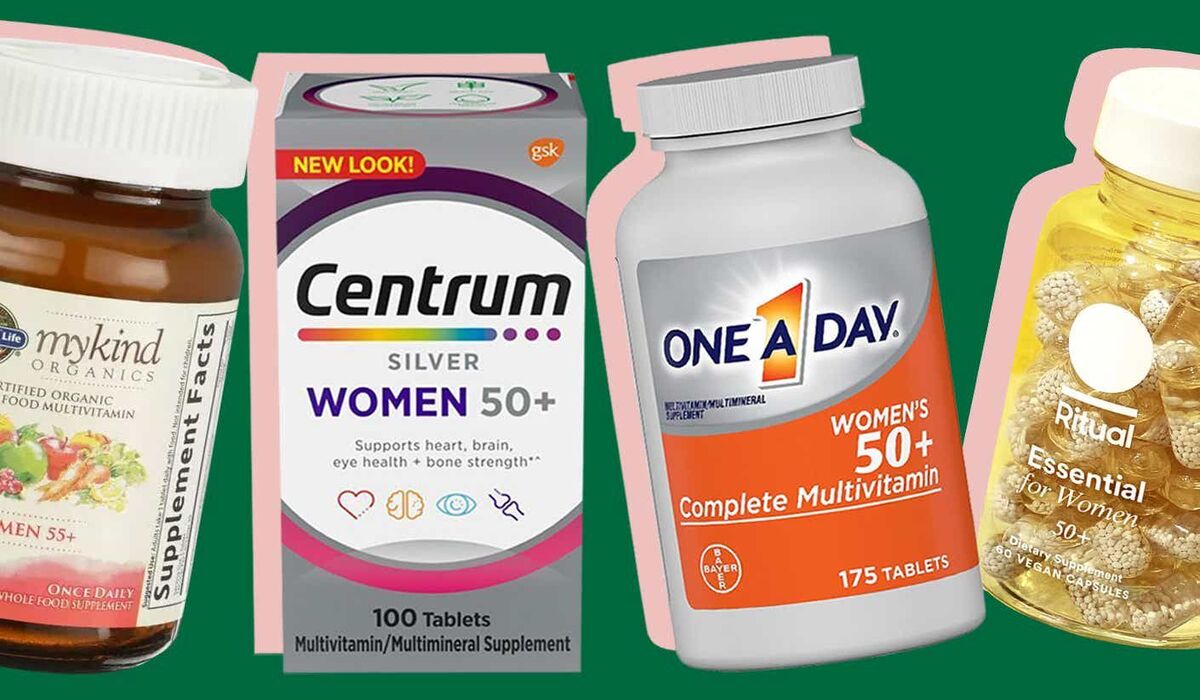 Here Are The Top 5 Best Multivitamins For Women Over 50
